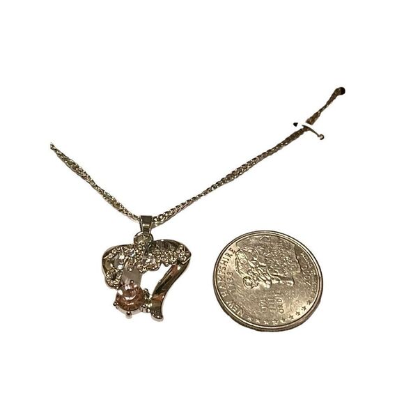 NWT CHARTER CLUB
Crystal Mom Heart Pendant Necklace - Picture 2 of 7